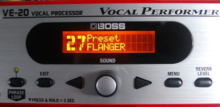 Rex and the Bass: Boss VE-20 Vocal Performer Effects Processor Review